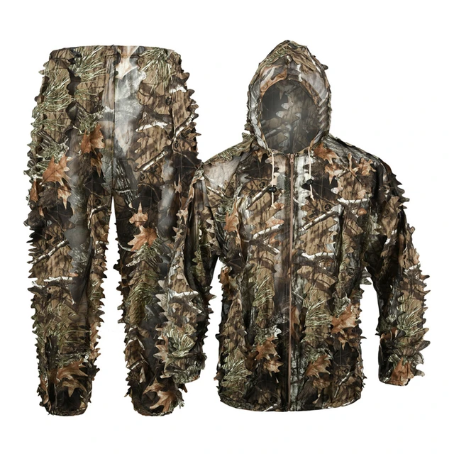 Hunting Clothes Outdoor Camouflage Suit 3d Leaf Coat Hunting