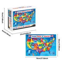 1000pcs United States of America Jigsaw Puzzles for Adults Home Decor Games Family Fun Floor Puzzles Educational Toys for Kids 2