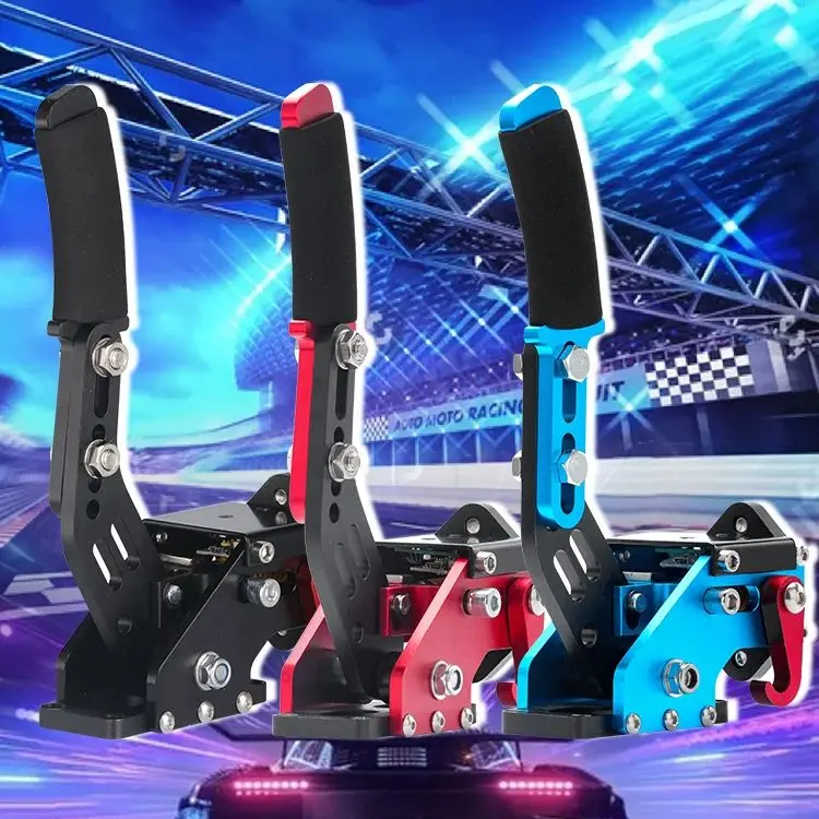 Simracing 게임 핸드 브레이크 시뮬레이터, 고정장치 스티어링 휠 포함, PC 선형 드리프트 랠리 로지텍 G29 스러스트마스터 T300 FANATEC