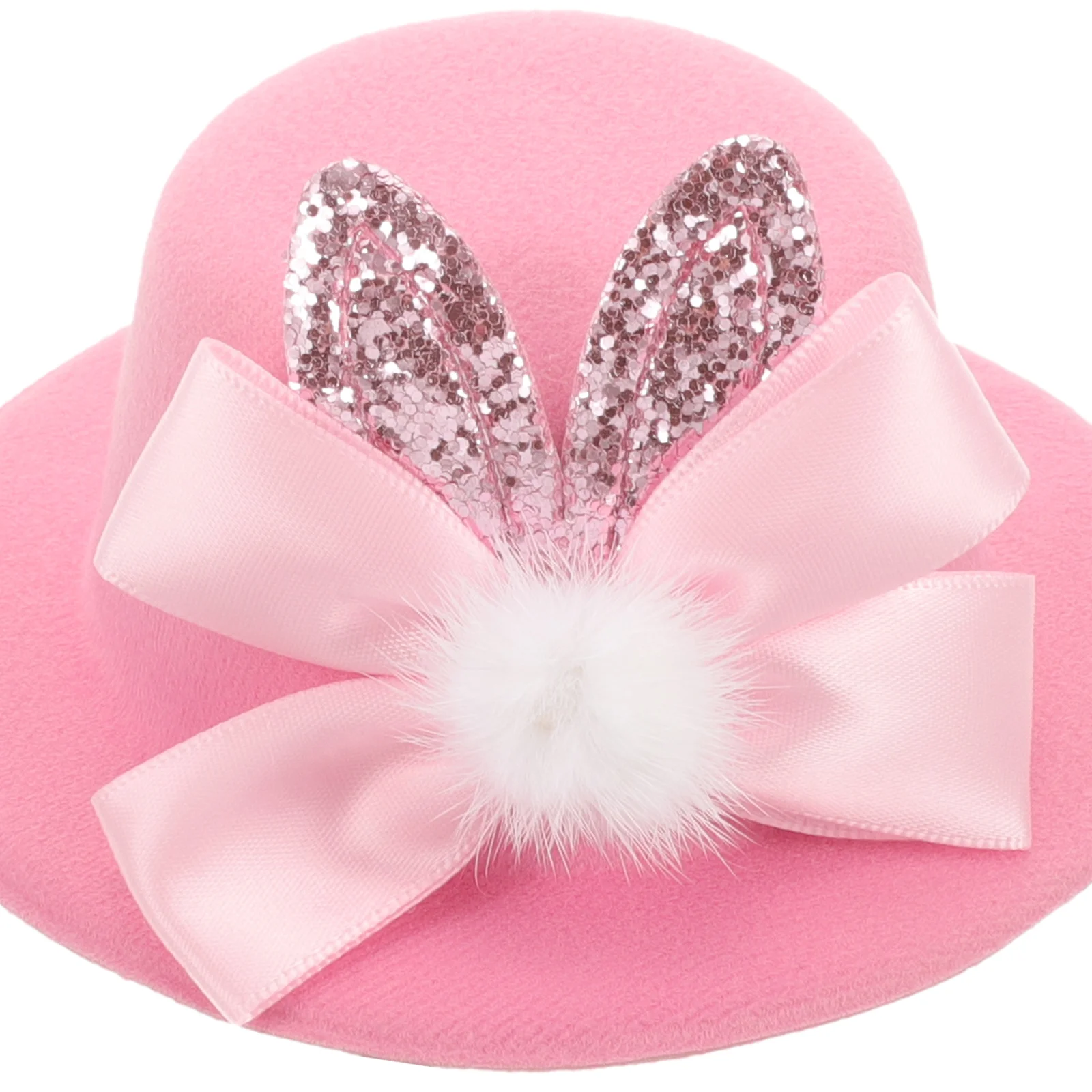 Pet Easter Hat Dog Cat Costume Bunny Ear Bowknot Hat Adjustable Pet Sun Hat Easter dog hat Easter hat for dogs 6