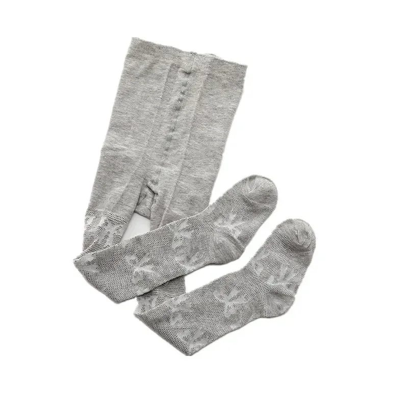 Baby Girl 0-8Y Spring Summer Pantyhose Knitted Cotton Children Tights