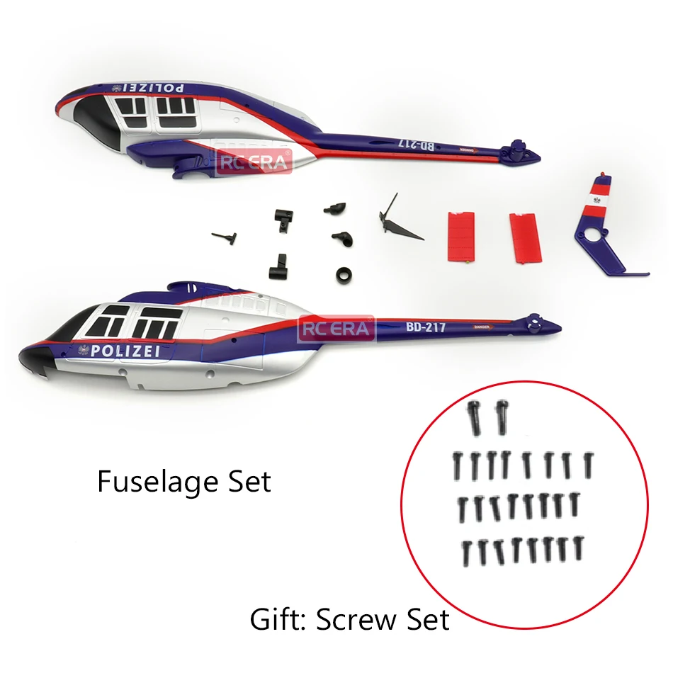 Deux servos pour drone RC côte à côte, avec vis de fixation et palonniers fournis.