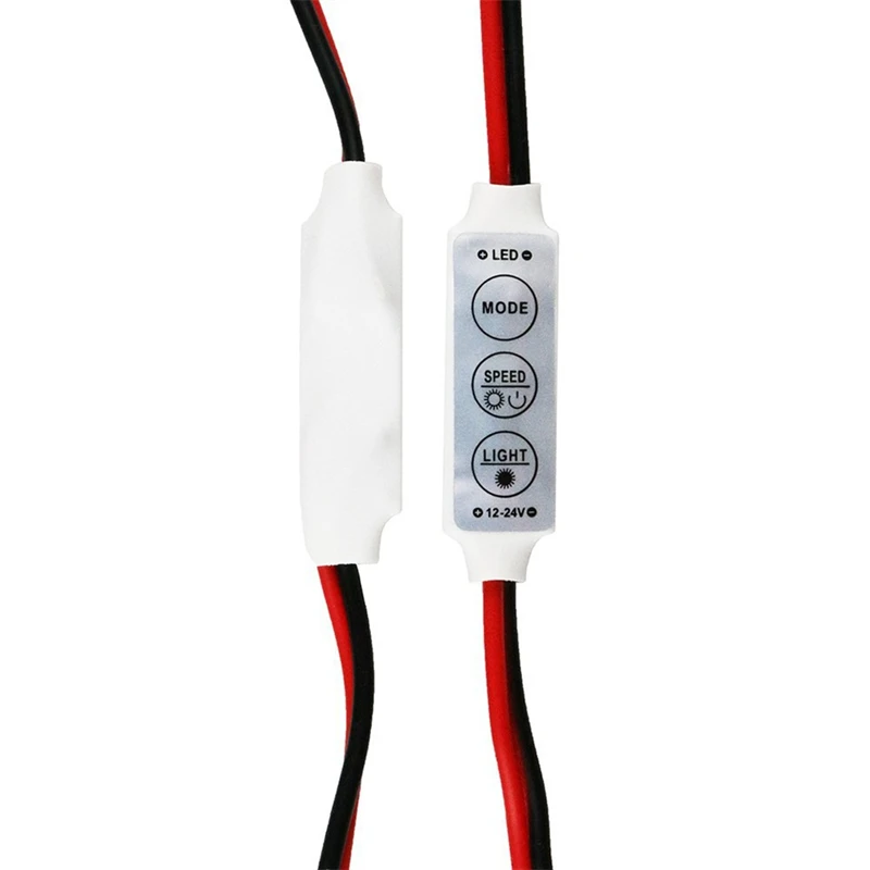 LED Controller Dimmer DC 12V-24V Mini 3Key Controller Single Color LED Strip Control Switch For 5050 2835 Strip Light Dimmable led strip controller led dimmer switch led dimmer controller led strip switch