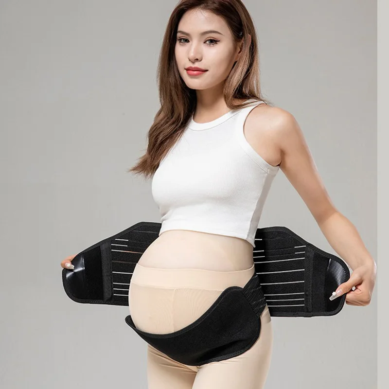 Pregnant Women Support Belly Band Back Clothes Belt Adjustable Waist Care Maternity Abdomen Brace Protector Pregnancy