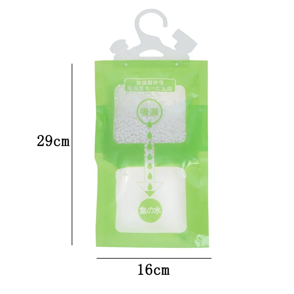 1-10PCS Moisture Absorber Hanging Bag Moldproof Wardrobe Antihumidity Bags Dry Bag Dehumidification for Closet Indoor Desiccant