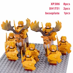 8 - Piece Medieval Fantasy Army Warrior and Archer Building Set (H386)