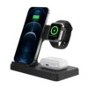 3 In 1 Wireless Charging Station Magnetic Fast Charging 18W Foldable For IPhone 16 15 14 13 12 Pro/Pro Max/Plus/Watch & Airpods
