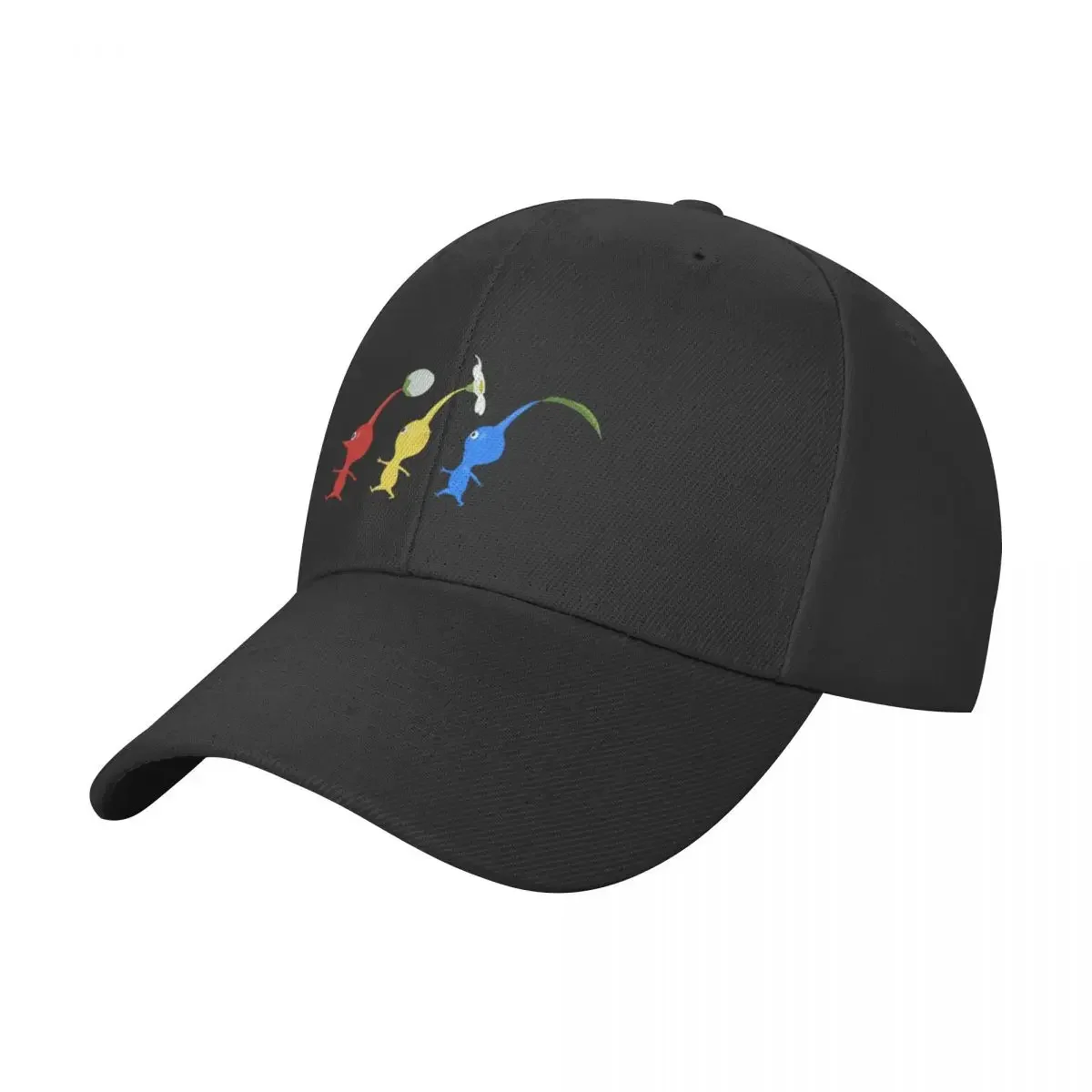 3 Pikmin Running (On Grey) Berretto Da Baseball Foam Party Hat Alpinismo Per Ragazze Da Uomo