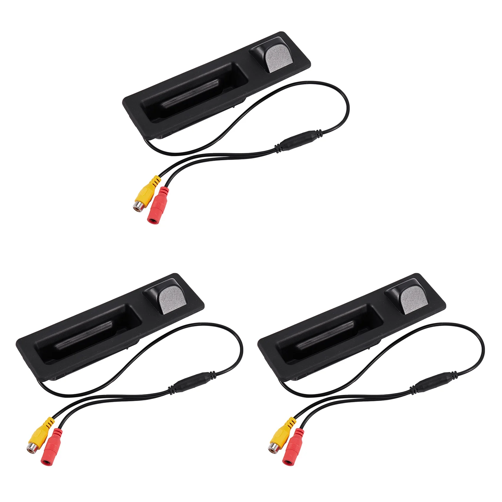 

3X Car Trunk Handle Reversing 170° Rear View Camera for Bmw 3 5 X3 Series F10 F11 F25 F30 1