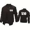 Men's Jacket Sword Art Online SAO Printing Casual Baseball Jacket HipHop Outwear High Quality Spring Autumn Baseball Uniform 1