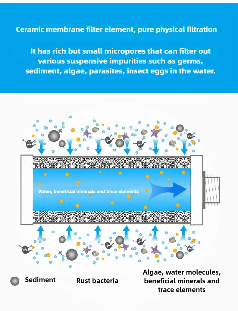 Description Picture 6 of itemWater Filter Straw, Camping Water Filtration System, Water Purifier Survival ,Lightweight Reusable for Camping, Hiking, Travel