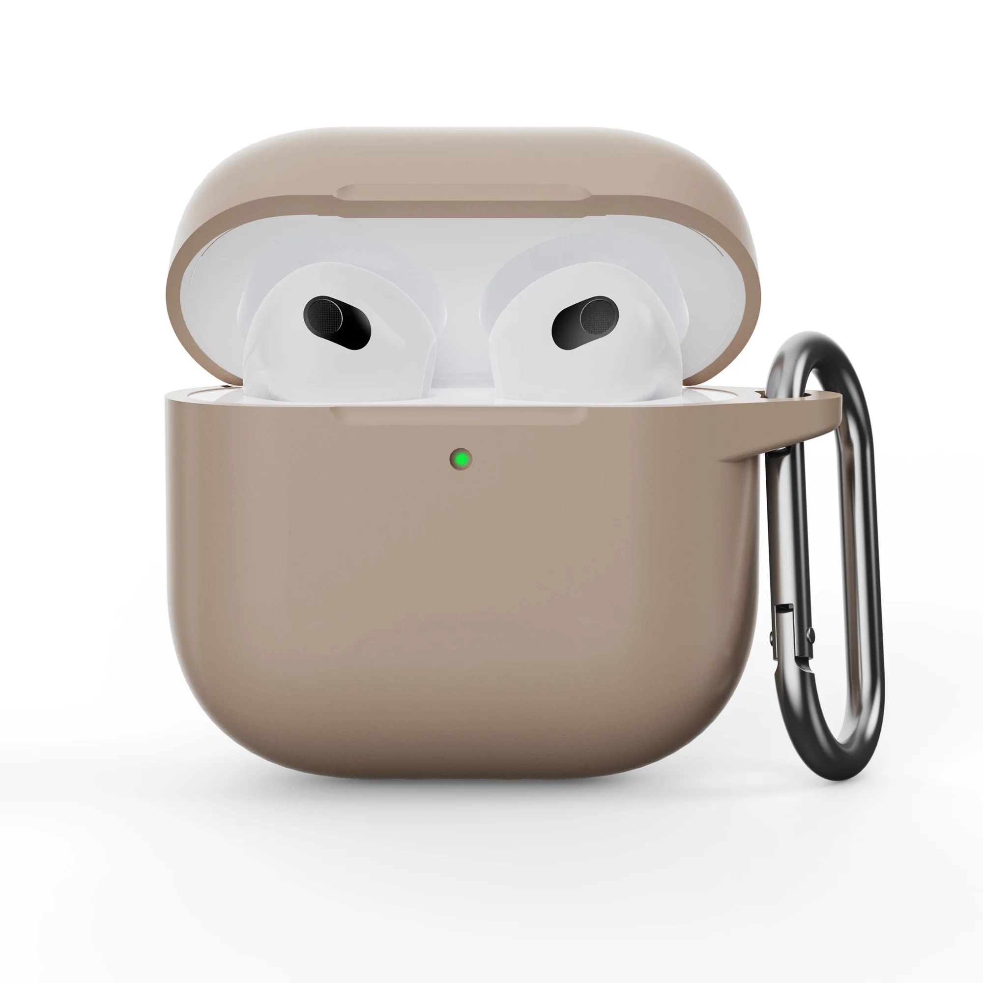 Enhanced Soft Silicone Earphone Case - Solid Color & Thickened Design