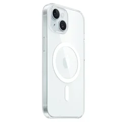 Enhanced Clear Magnetic Case with Magsafe for iPhone - Sleek and Durable Silicone Transparent Cover (Transparent)