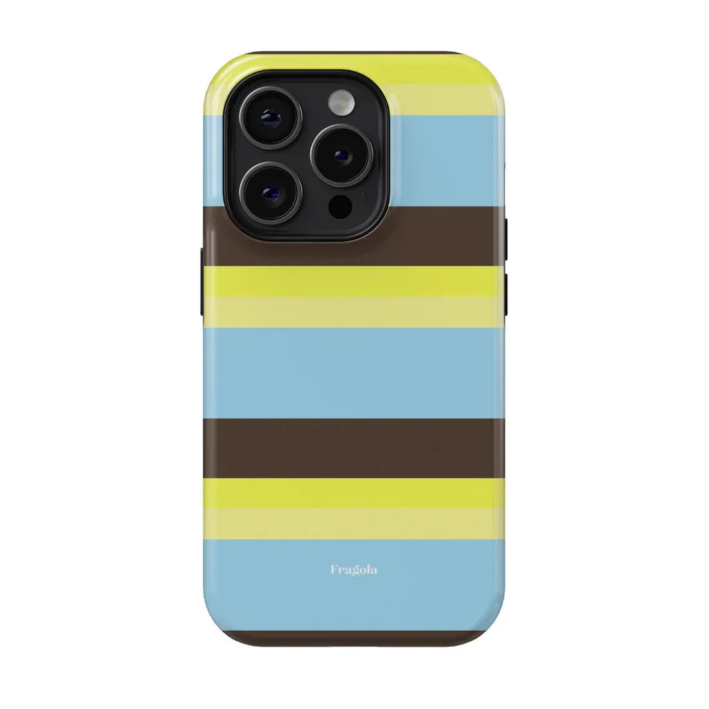 Fragola Ins Korean Striped Luxury Double-layer Phone Case