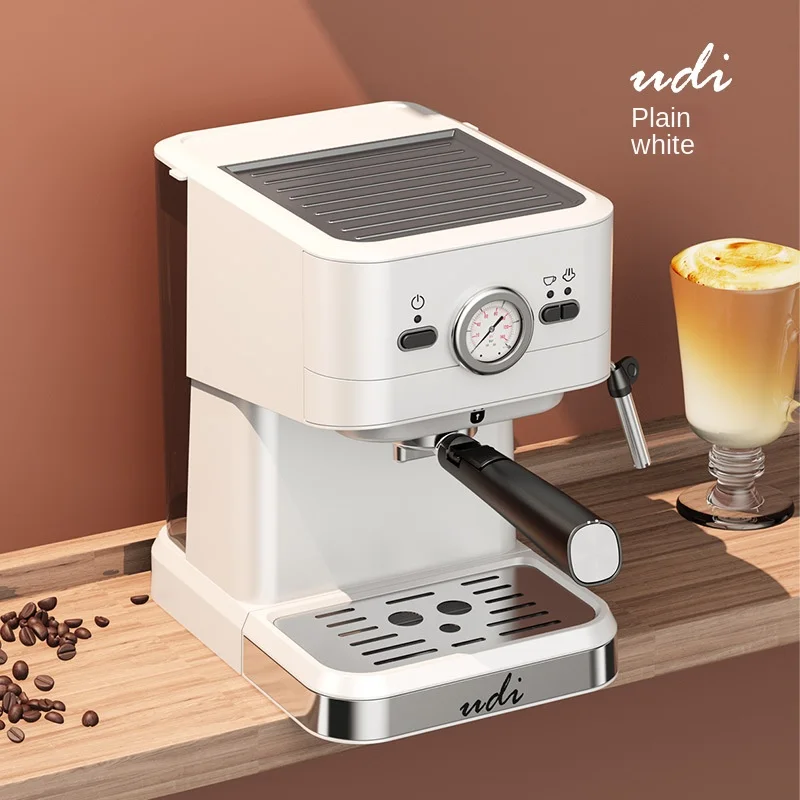 Portable Espresso Coffee Machine Home Full Semi-automatic Coffee Bean Grinder Commercial Coffee Makers