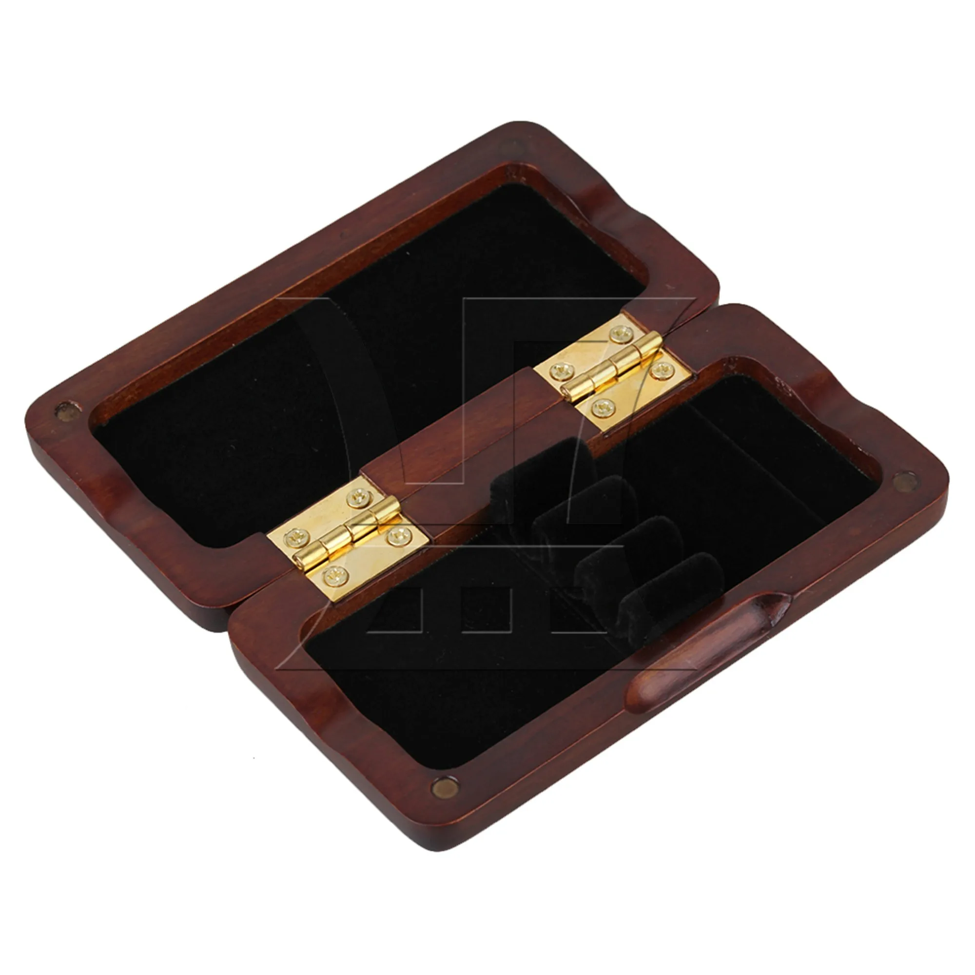 Yibuy 2 Pcs Wood Oboe Reed Case Holder Box for Music Lovers 3.74"x1.85"x0.67"