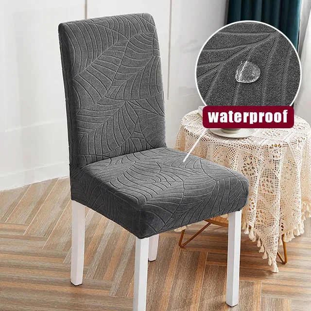 Funda impermeable para silla de comedor, fundas protectoras para sillas, cocina, boda, Hotel, banquete