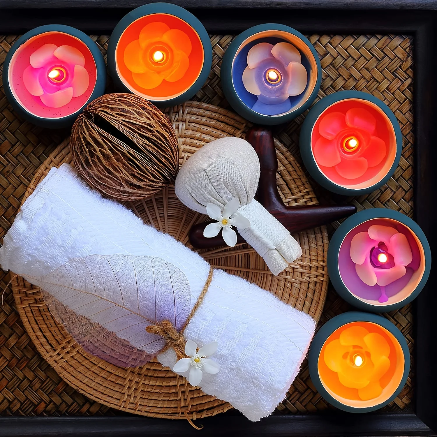 Candle Cotton Wick Roll with Metal Sustainer Tabs