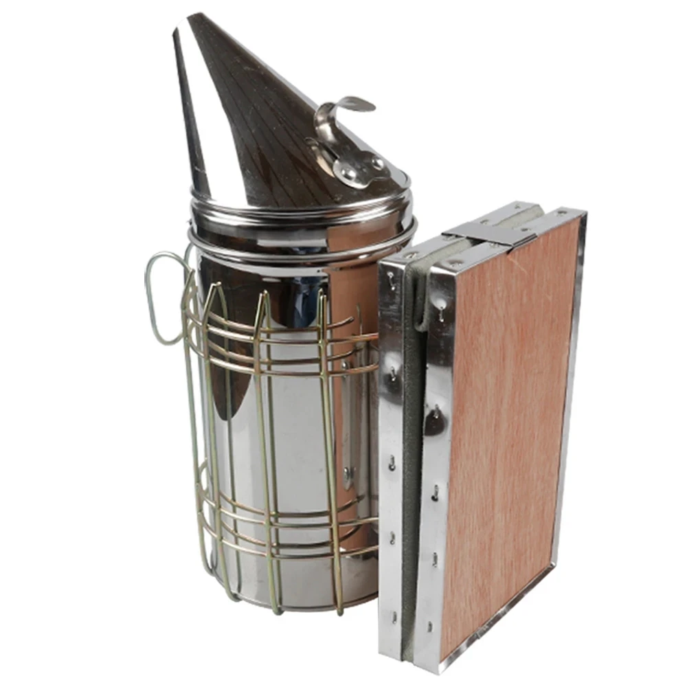1pcs Beekeeping products for Bee keeping Smoker Stainless Steel Beekeeper Equipment beehive Tools to Apiculture Supplies Smoke 5