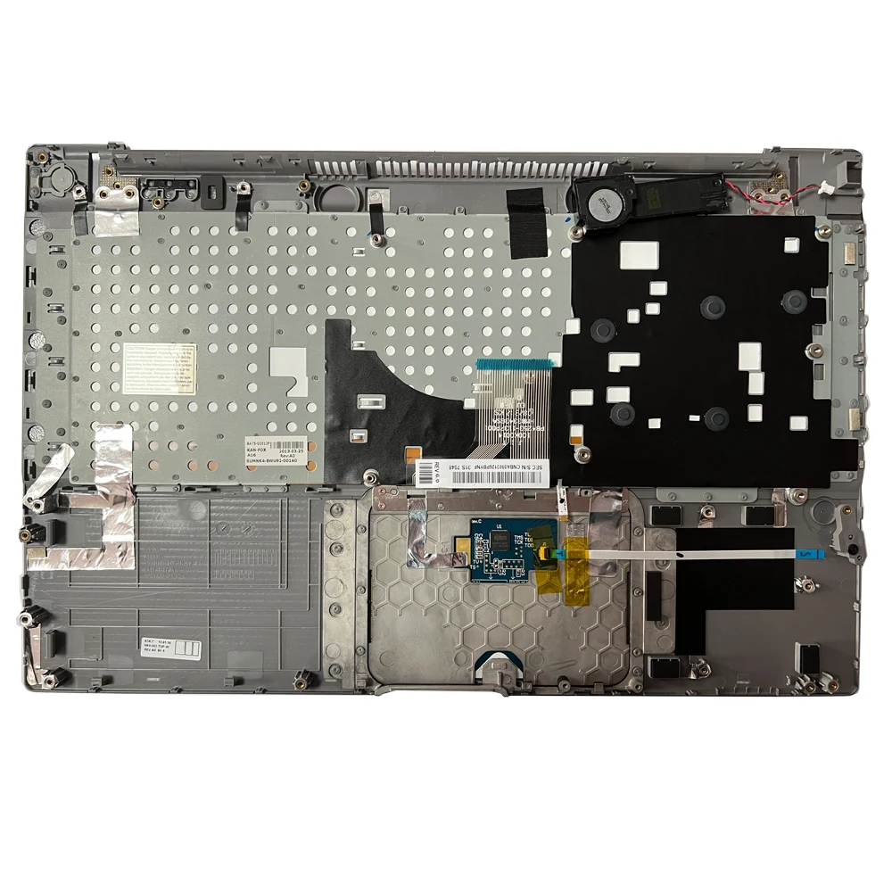 para Samsung Np700z4a Np700z4ah Np700z4b 700z4b 700z4c Latin Brasil Teclado do Portátil com Cinza Palmrest Capa Superior - Imagem 5