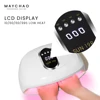 MAYCHAO 72W 57LED Lights Nail Dryer Red Light Fast Drying LED Two Hand Big Lamp Nail Lamp Gel Polish Dryer Timer Smart Nail Tool 5
