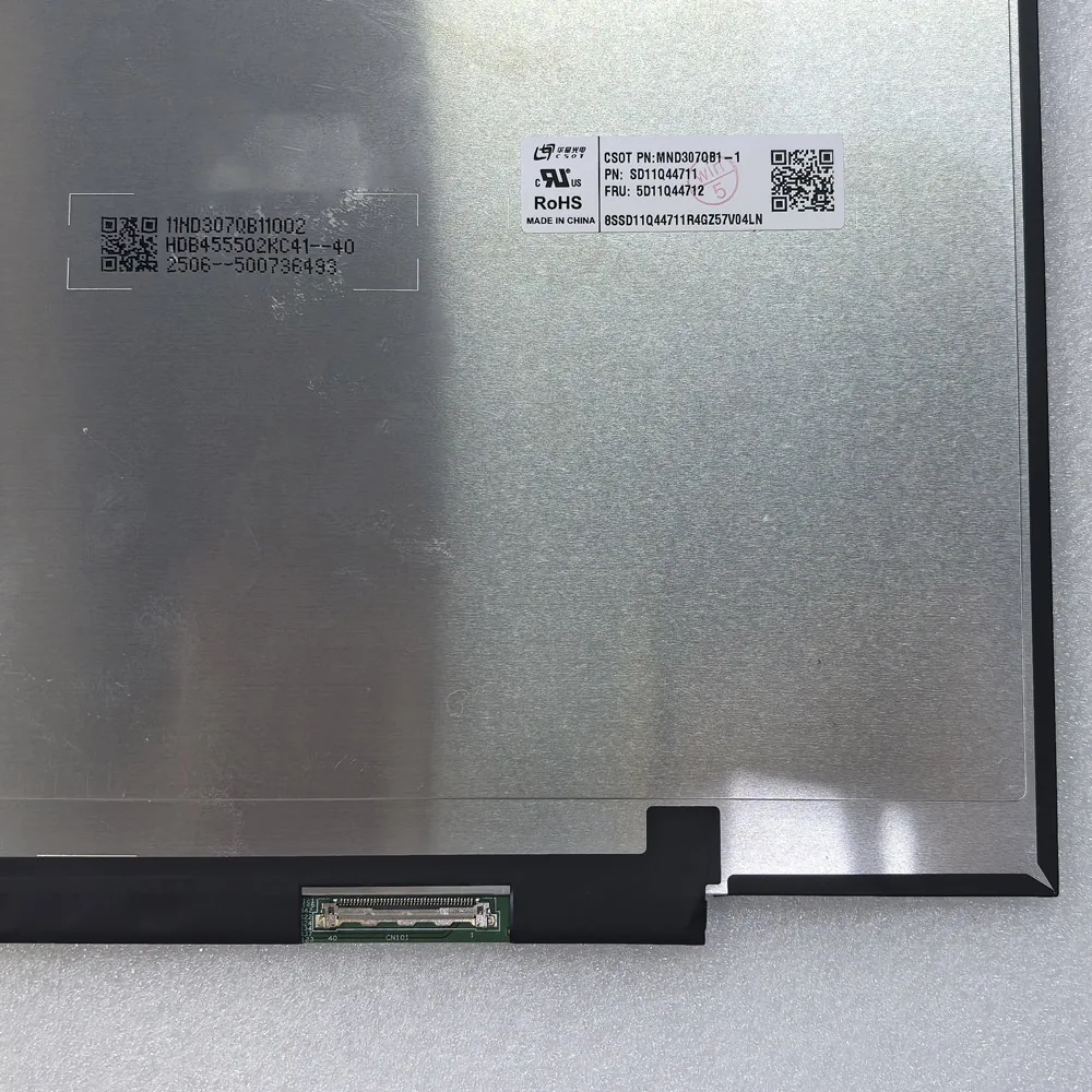 MND307QB1-1 Lenovo ThinkPad X13 Gen 6 L13 Gen 6 1920x1200 13.3 인치 LCD 터치 스크린 디스플레이 매트릭스 패널 교체 wuxga