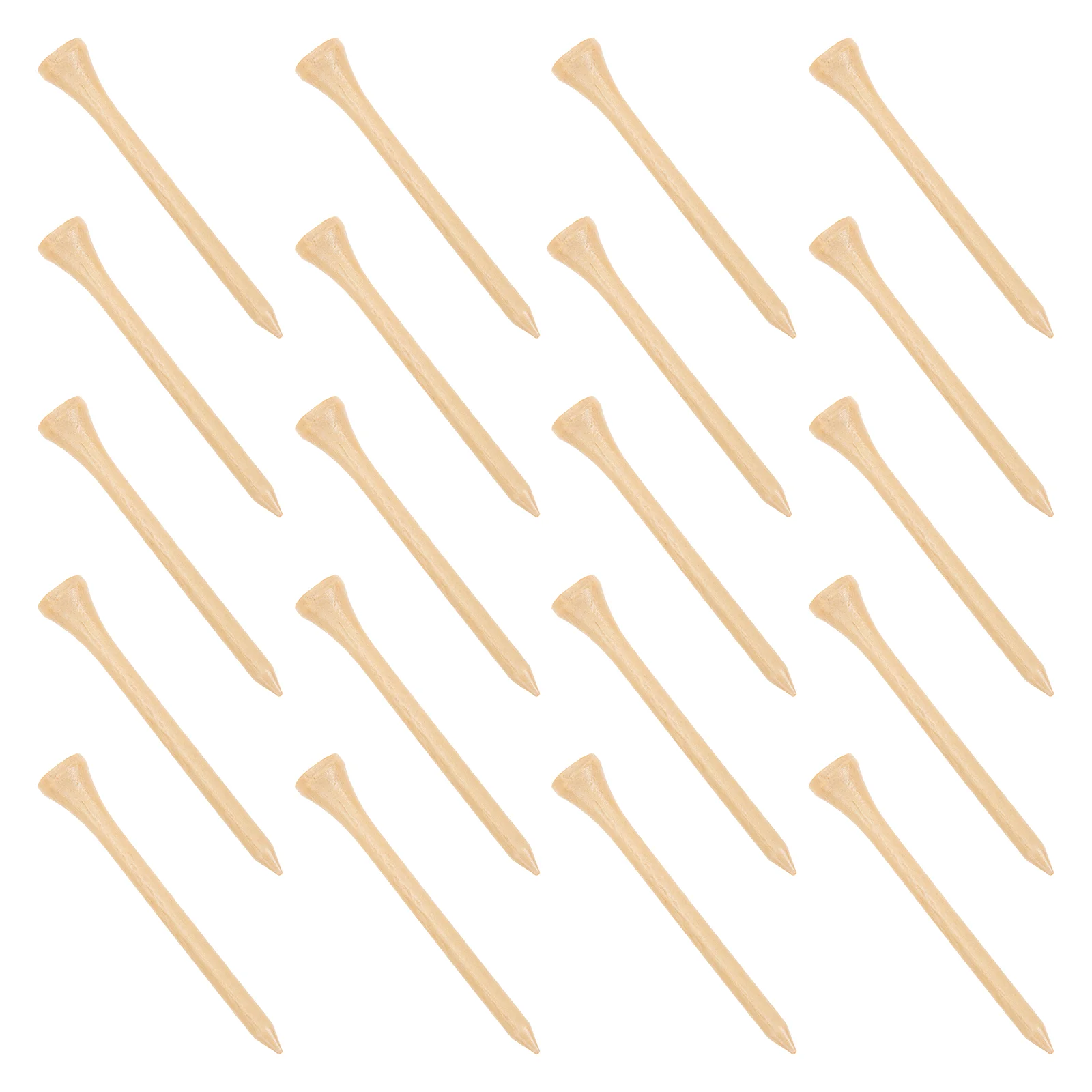 

100 Pcs Golf Golfing Accessories Lovers Wooden Golfs Tee Ball Holders Pegs Equipment Affordable Tees Outdoor Course