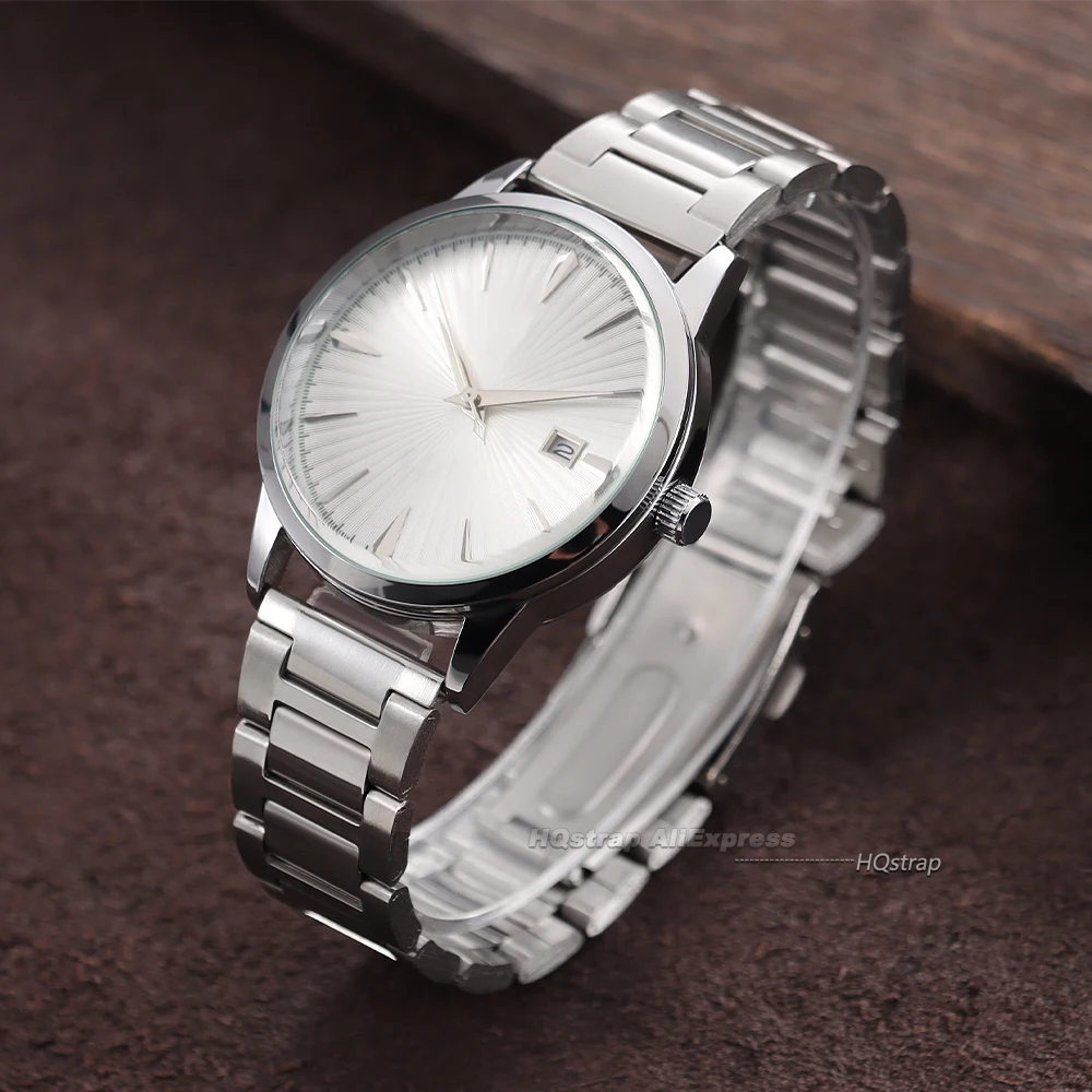 Elegant Stainless Steel Folding Buckle Watch Strap