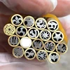 1pc Knife handle mosaic rivets length 45mm mosaic screw nail for DIY knife handle material brass tube diameter 5mm 1