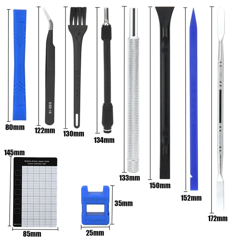 120-In-1 다기능 드라이버 세트 휴대 전화 수리 가정용 도구 장난감 모델 분해 및 조립 도구 Kit-L95A