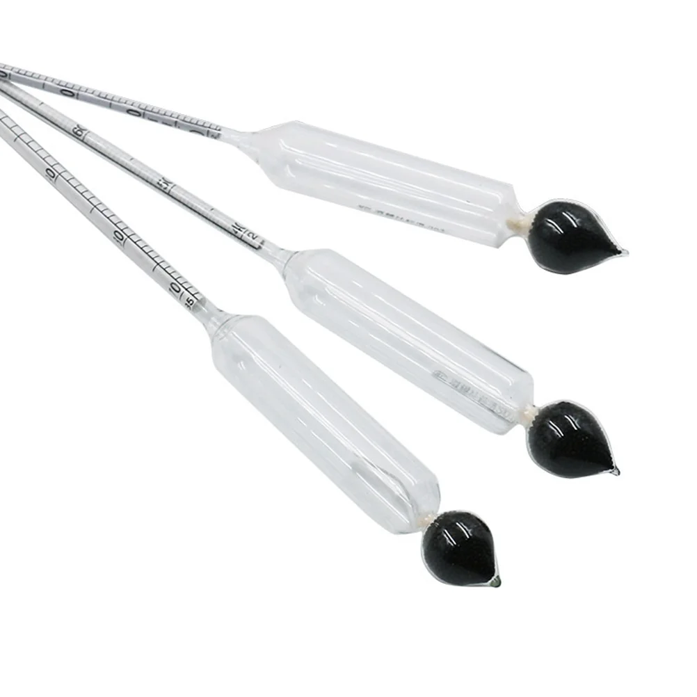 Alcohol Tester 4Pcs Hydrometer Home Brew Beer Meter Conversion Table