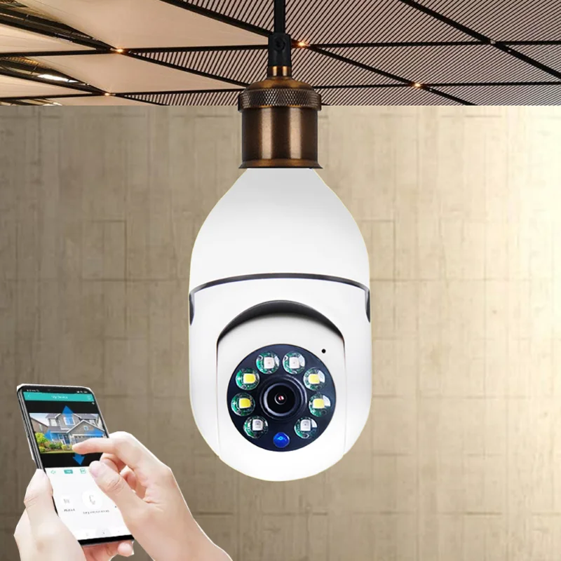 

Беспроводная камера видеонаблюдения с Wi-Fi, 1080P, E27
