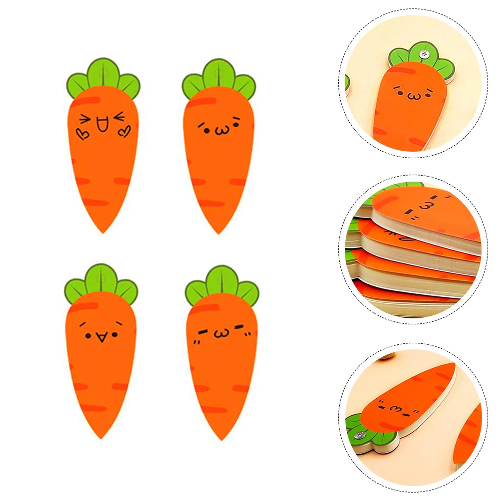 

4Pcs Note Pads Memo Pads Schedule Notepads Memo Cards Schedule Notebooks
