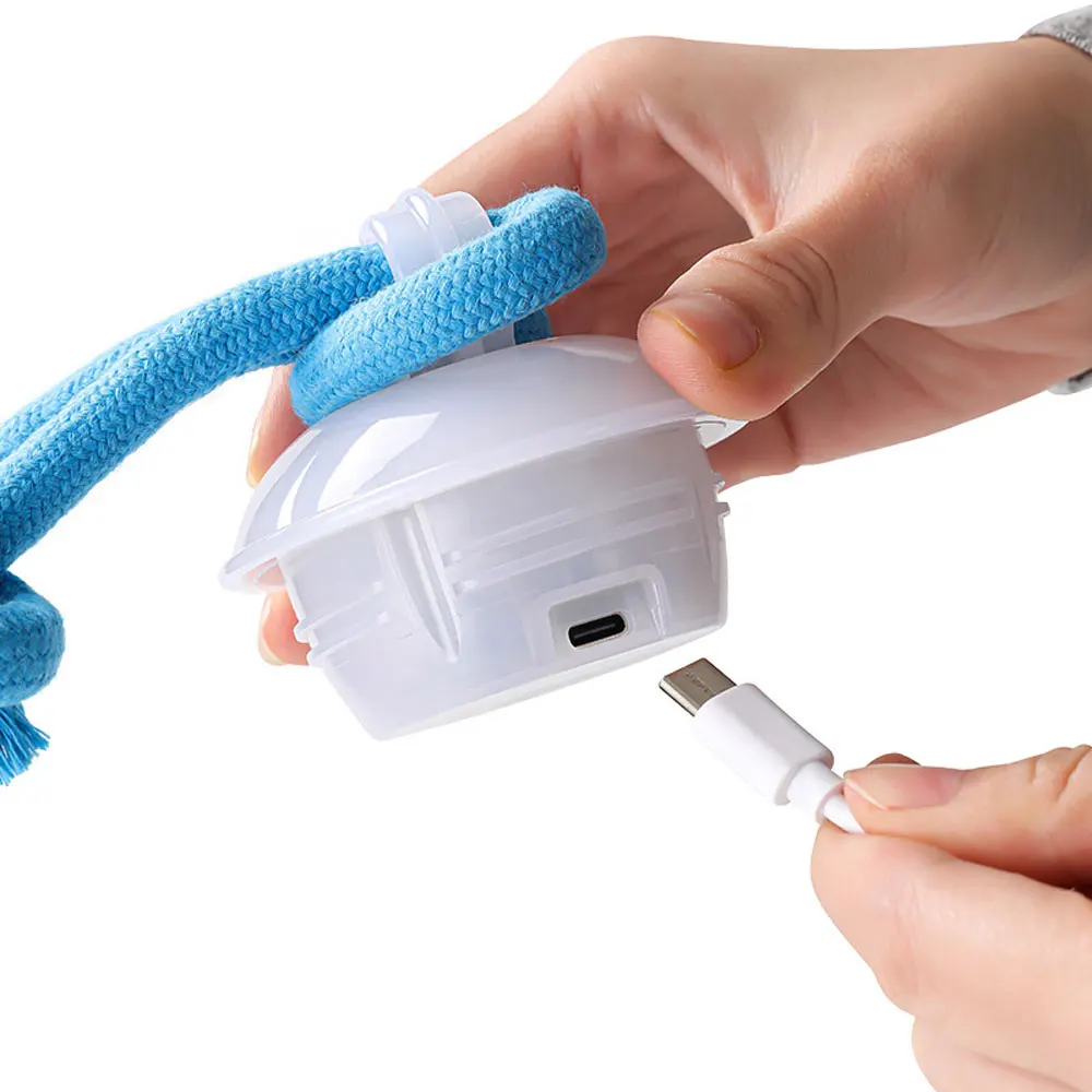 Interactive Jumping Ball Dog Toy - Power Tail Edition