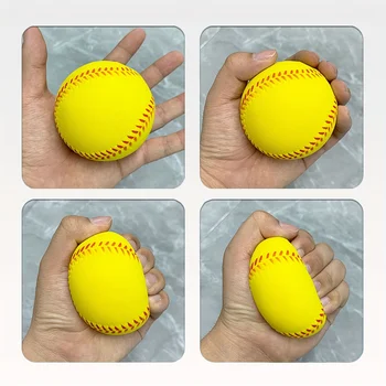 Lightweight PU Foam Softball – Safe & Durable Training Ball for Indoor/Outdoor Practice 1