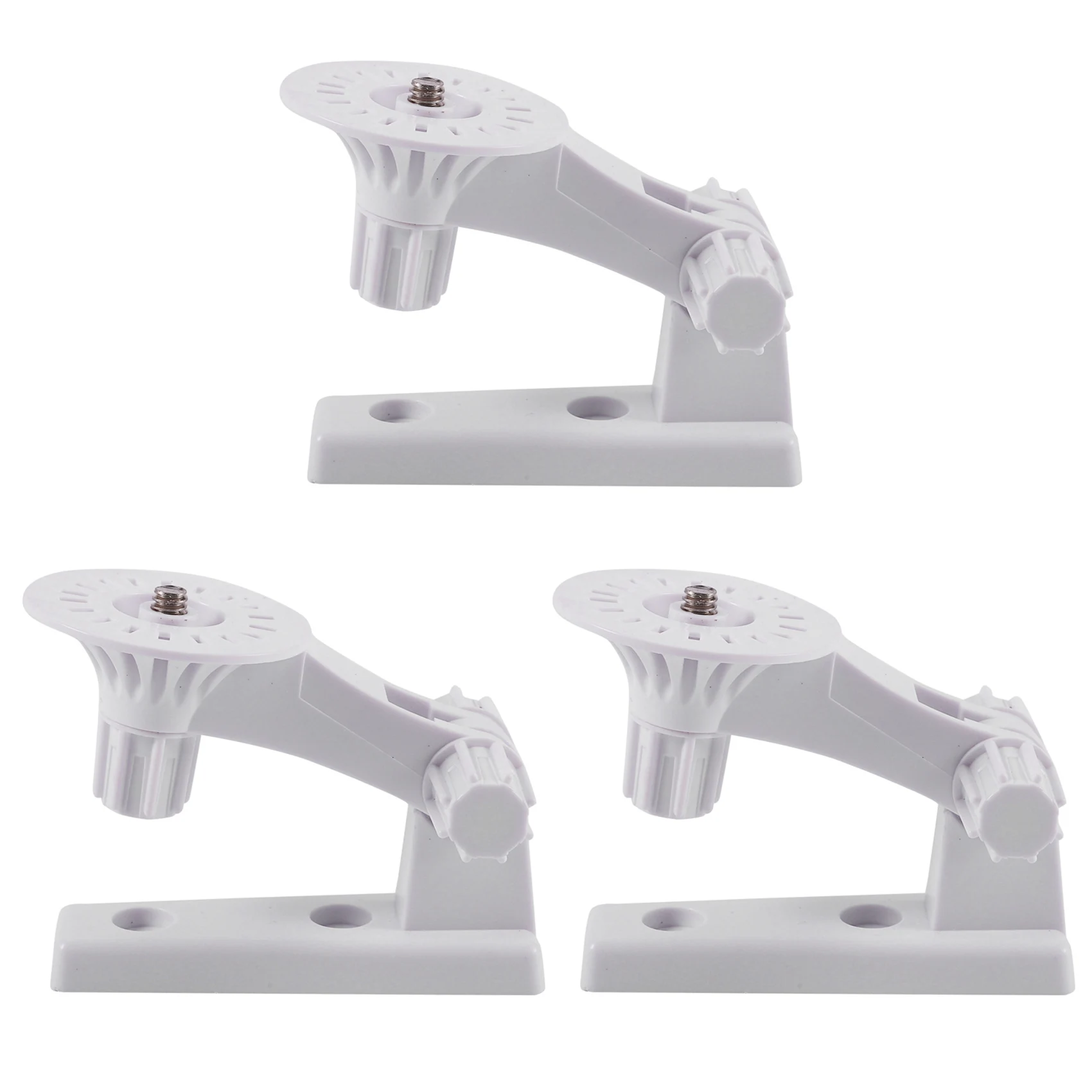 

3X Wall Mount Bracket Cam Storage Stand Holder 180 Degree Adjustable for Cloud Camera 291 Series Wifi (White)