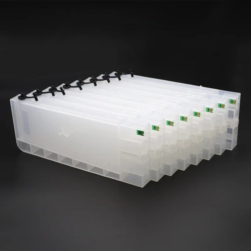 8 Color 4880 Empty Refillable Ink Cartridge For Epson Stylus Pro 4880 4800 4000 4450 4400 7600 9600 Printer 300ML T6071-T6079