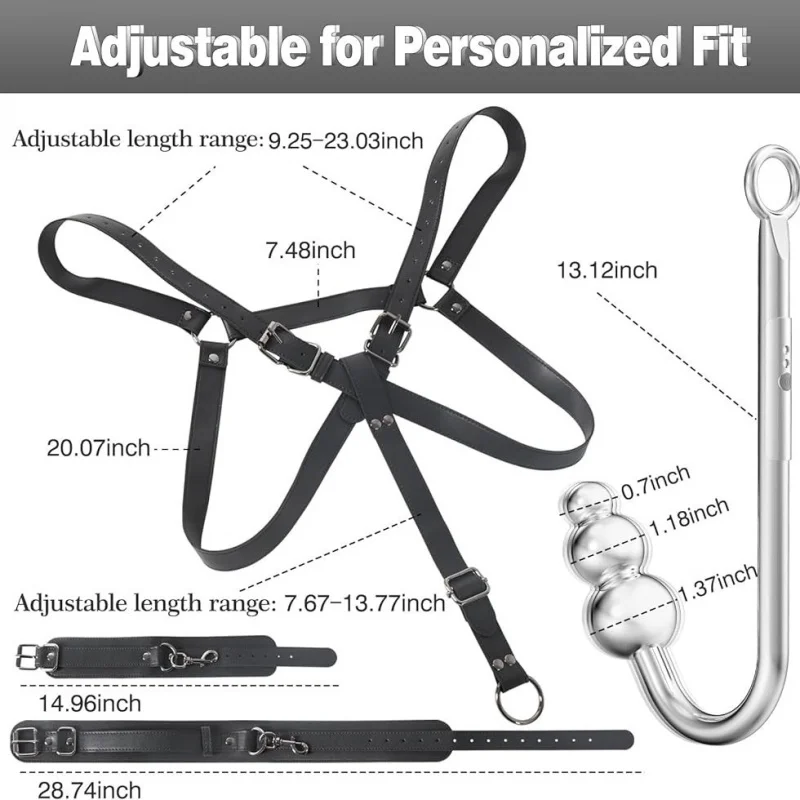 SMAdult Women's Back Strap Couple Sexy Binding Adjustable Sex Toy Factory
