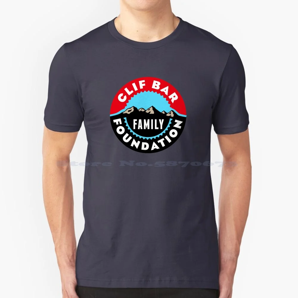 Clif Bar-Camiseta de algodón 100% para la familia, equipo de base Csr para esquiar, escalar, deportes, gimnasio saludable