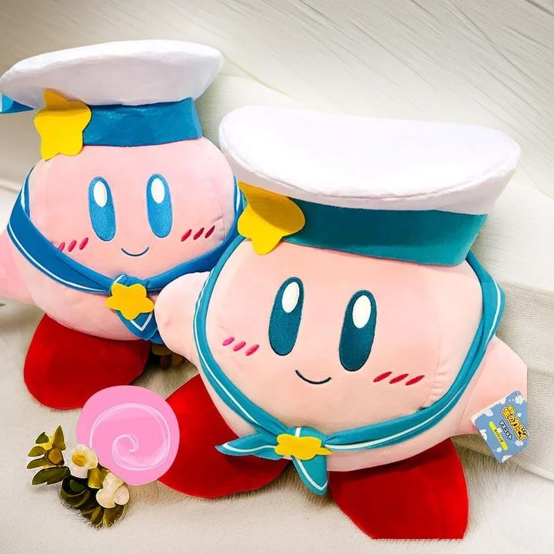 

33 см аниме Kirby Kawaii Мультфильм морской серии плюшевые куклы игрушки Мягкая набивная Подушка диванная подушка задняя подушка подарок на день рождения Рождество