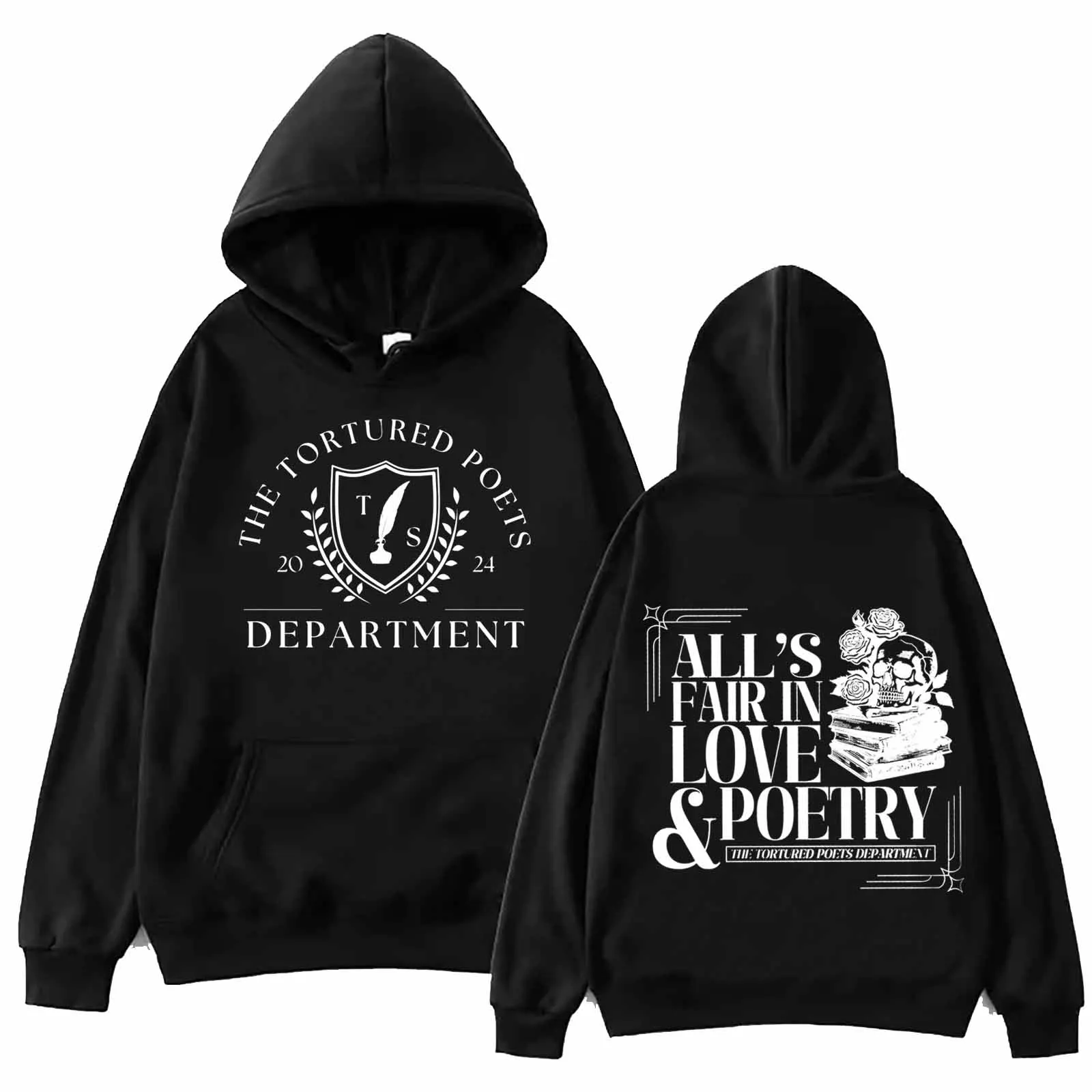 

The Tortured Poets Department 2024 New Album Hoodie Harajuku Hip Hop Pullover Tops Sweatshirt Fans Gift