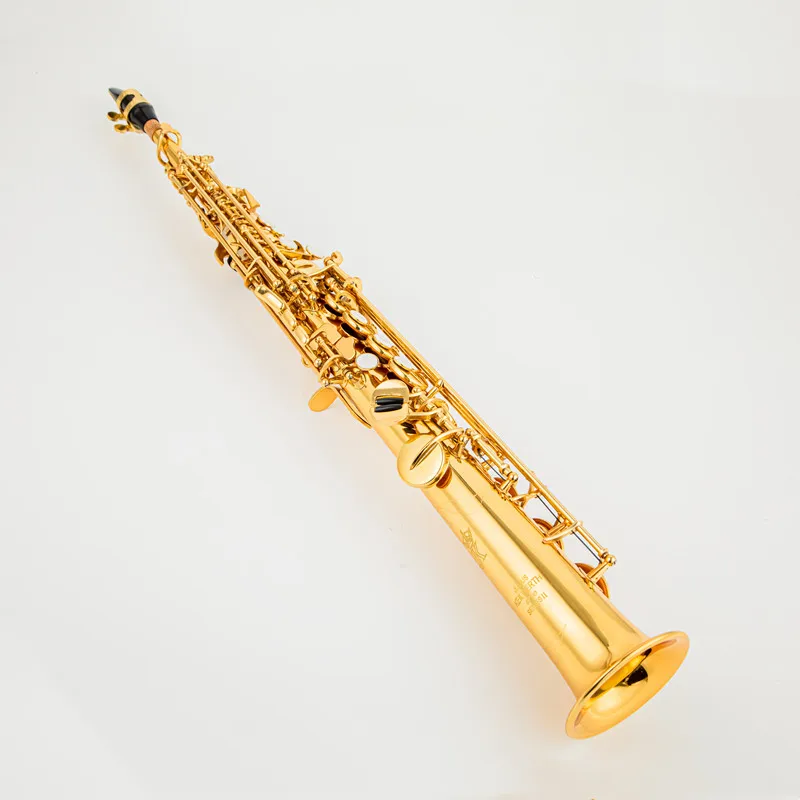 木 : Savoir & Faire Saxofone Soprano JK Keilwerth Latão Bb Reta com Shell Natural e
