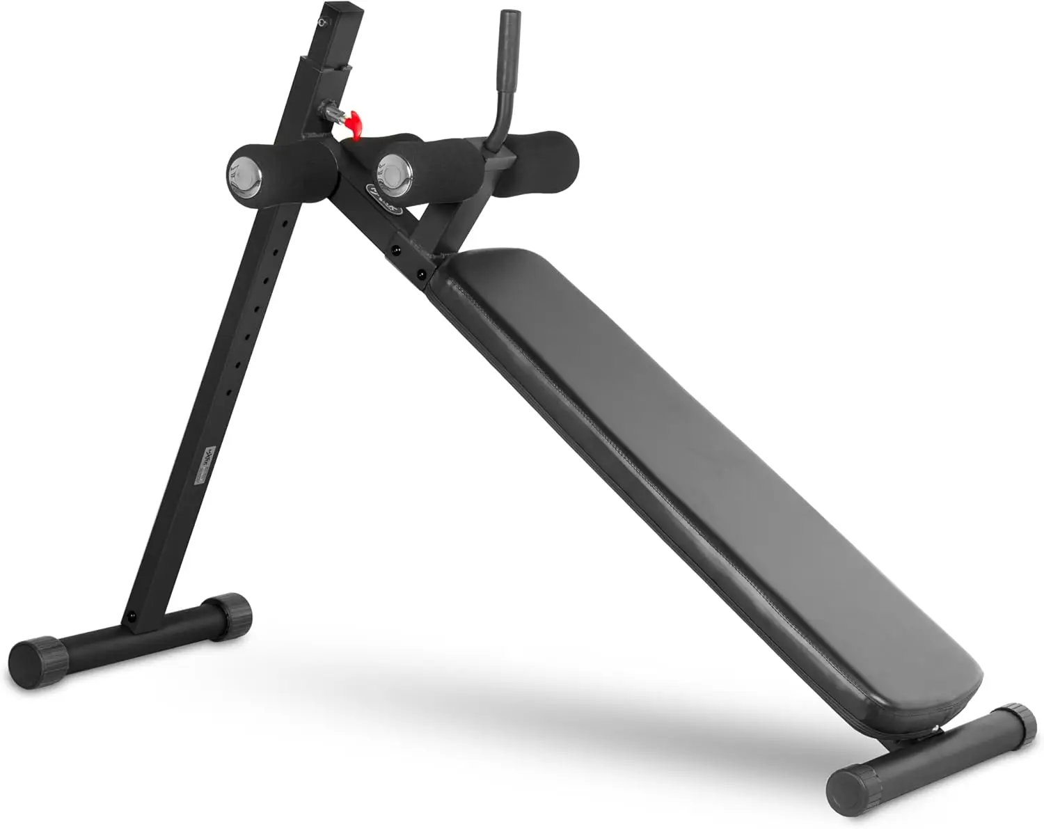 Adjustable Decline Ab Workout Bench, Ergonomic, for Sit-Ups, Crunches, Abdominal Muscles Exercise, 12-Position