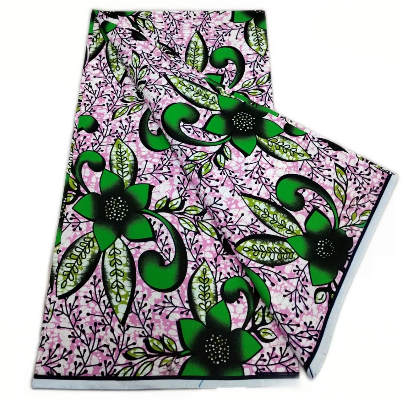 High Quality Super-W Fabric Hollandais 100% Cotton African Ankara Print Fabric 6Yards Real Wax Pagne For Dress Sewing 5