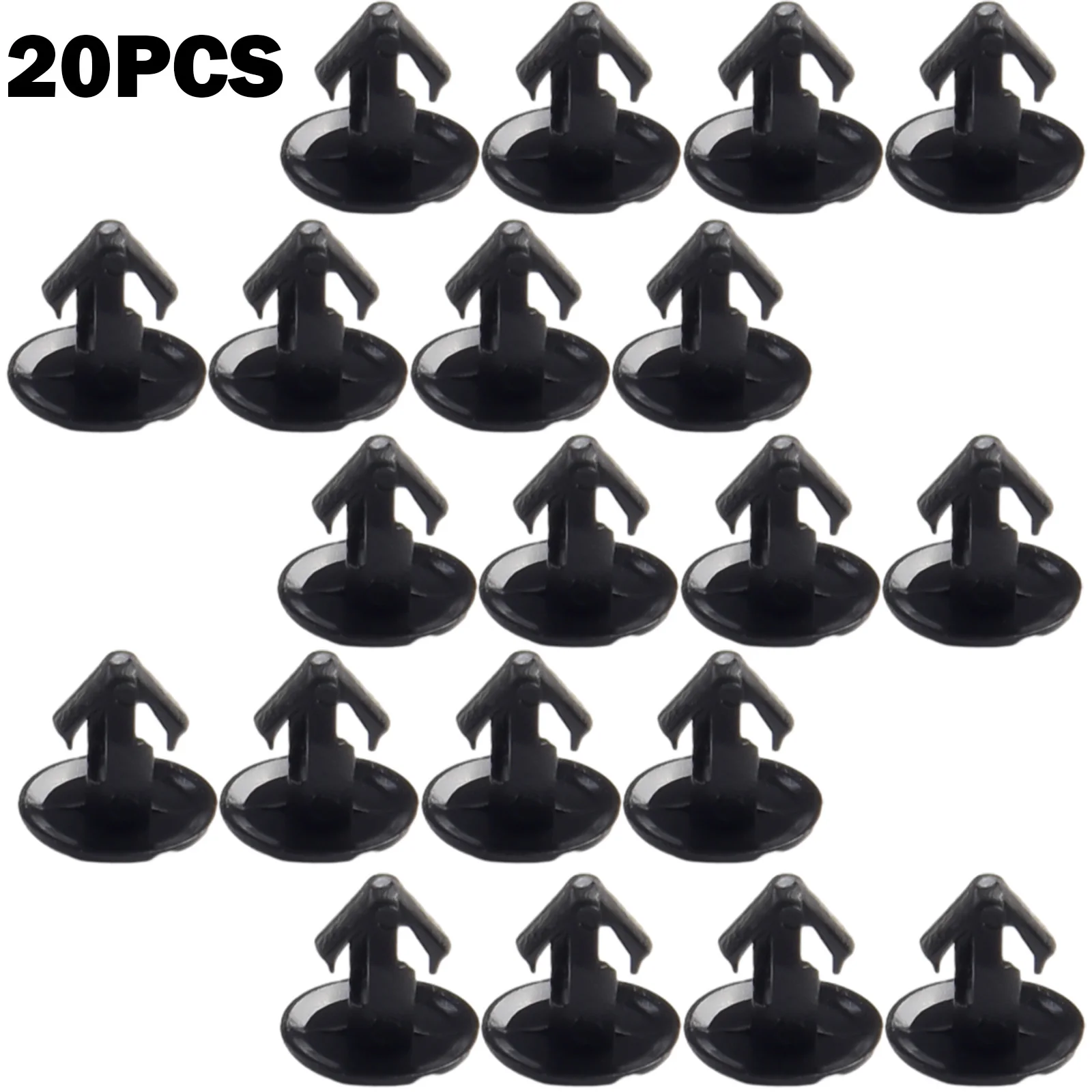 

Pack of 20 Car Rear Door Upper Weatherstrip Clips for Nissan For Qashqai J10 J11 XTrail T31 T32 Direct Replacement
