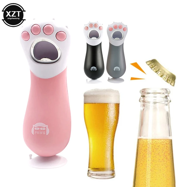 Cute Cat Paw Bottle Beer Opener Tool Bar Drinking Accessories Home Kitchen  Party Supply 