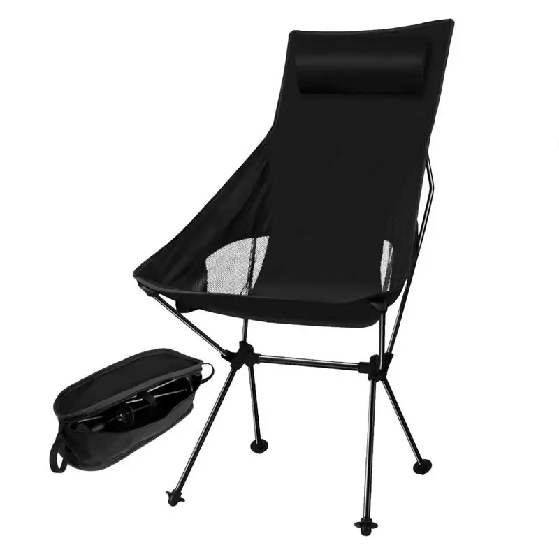 

Складное кресло из ткани Оксфорд, портативный стул с максимальной нагрузкой 330 фунтов, для улицы, кемпинга, путешествий, рыбалки, домашнее сиденье для барбекю, 600D