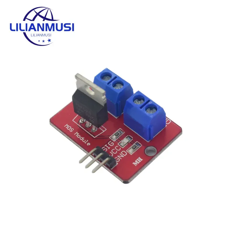 50 Pz 0-24V Pulsante Mosfet Superiore Irf520 Modulo Driver Mos Per Arduino Mcu Arm Per Raspberry Pi