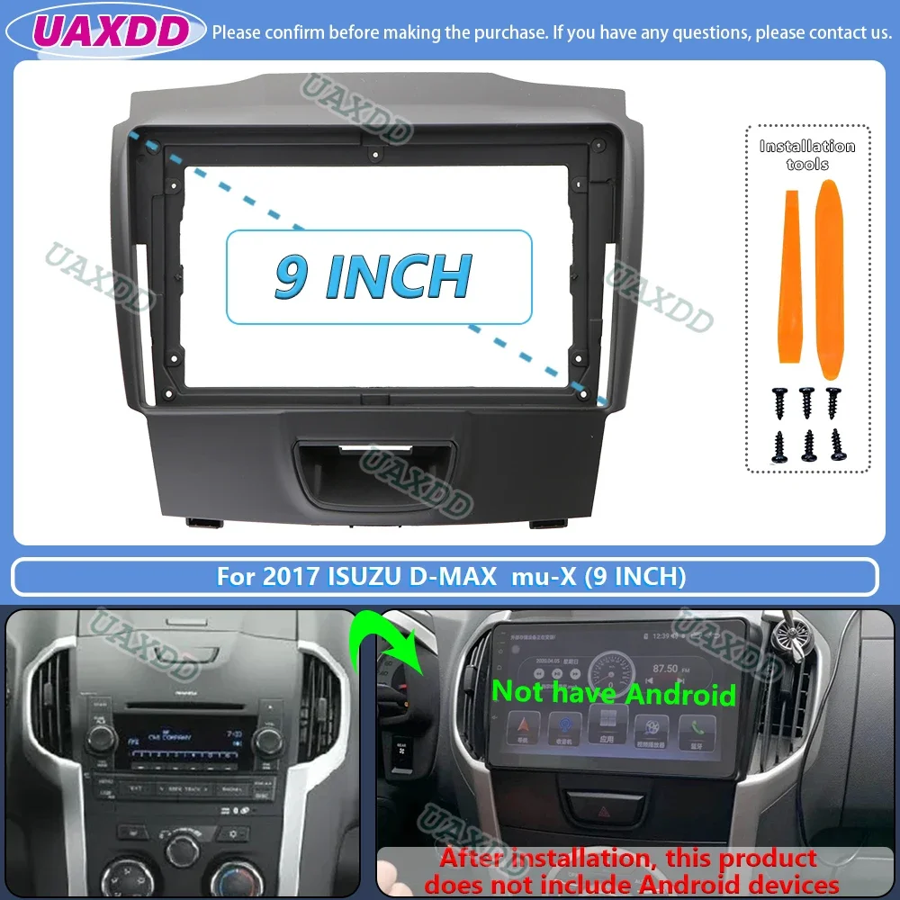 9-Inch Android Car Stereo Frame Panel & Dashboard Kit