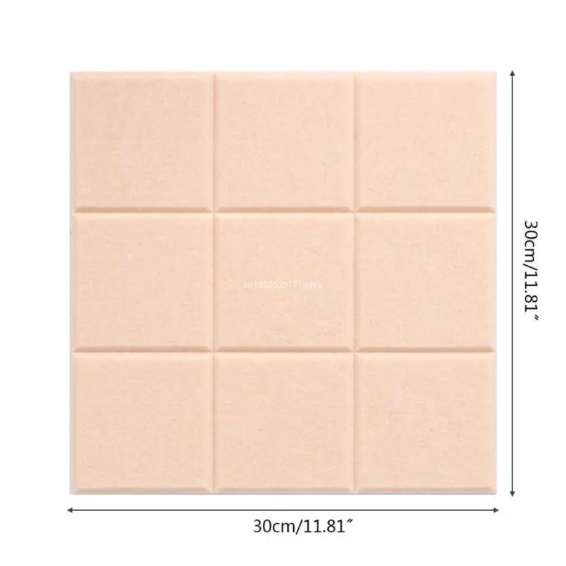 Wall Photo Display Board Felt Message Display Board Nordic Style Felt Board Tile Dropship images - 6